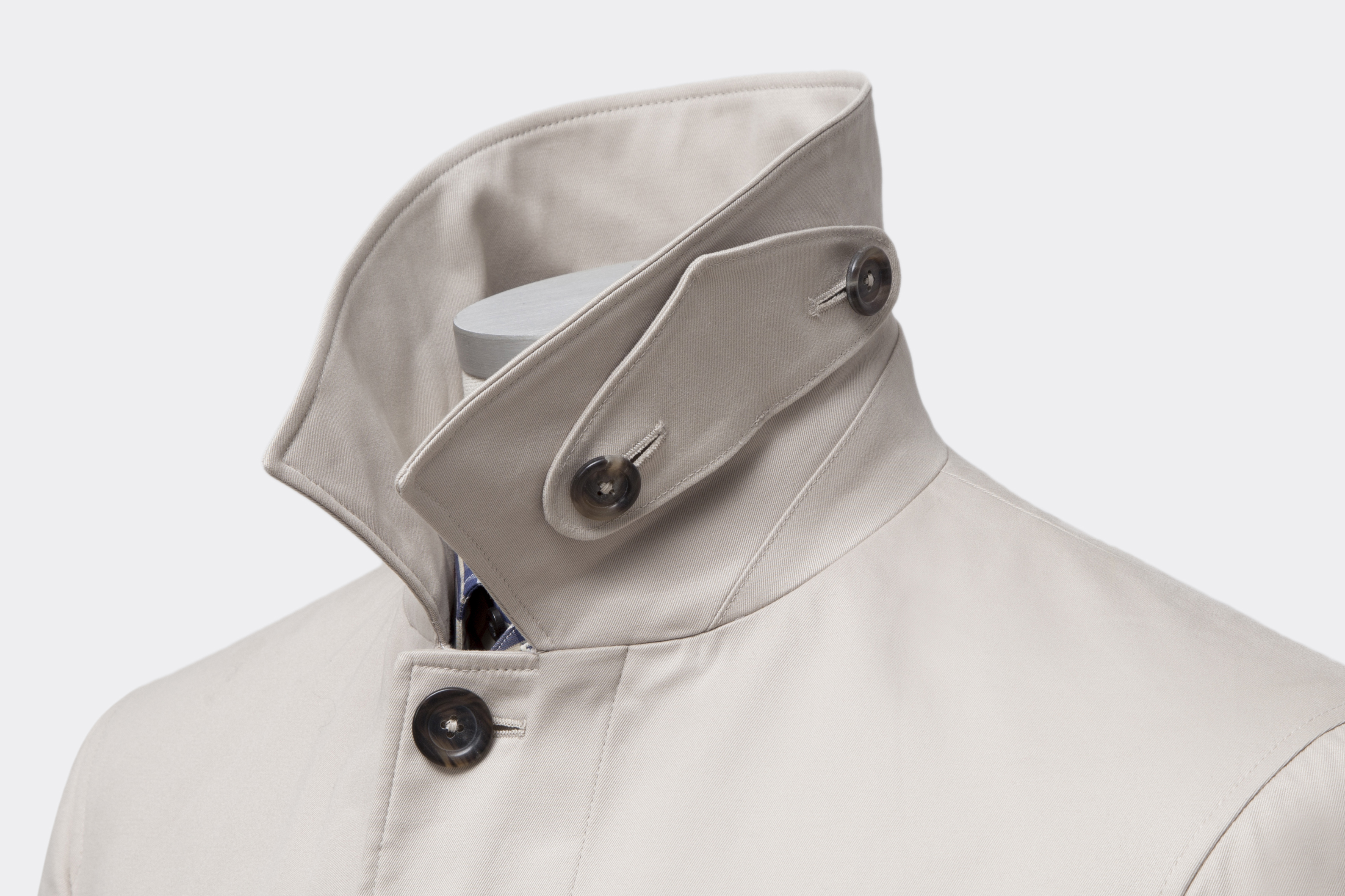 www.richardfox.co Loro Piana Custom Raincoat