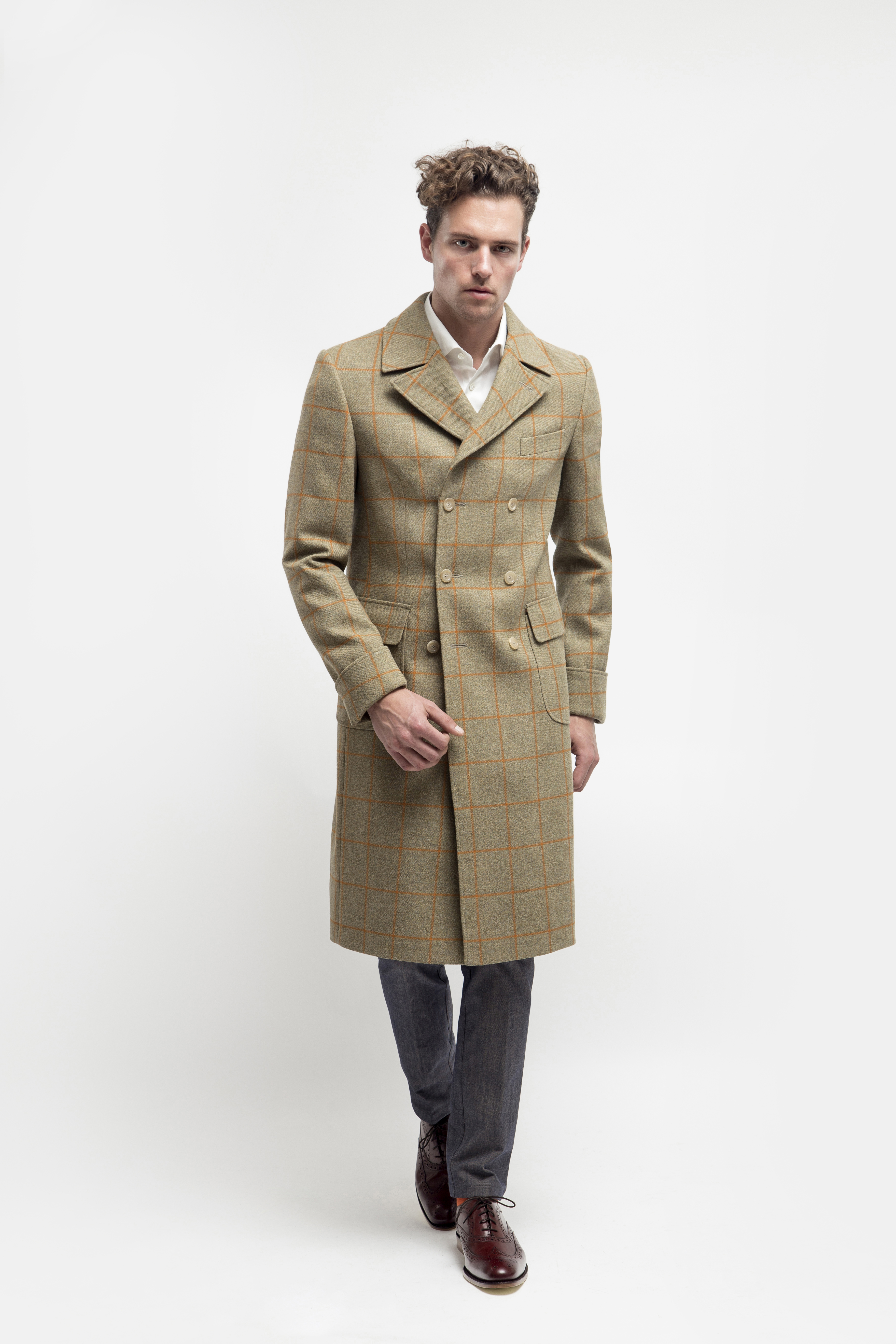 www.richardfox.co Custom Made Ulster Overcoat